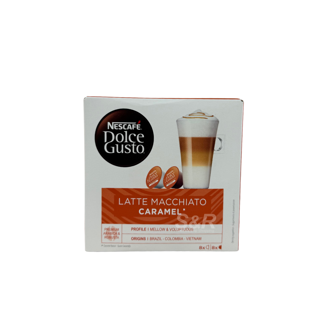 Nescafe Dolce Gusto Latte Macchiato Caramel 16pcs Nescafe Dolce Gusto Latte Macchiato Caramel 16pcs